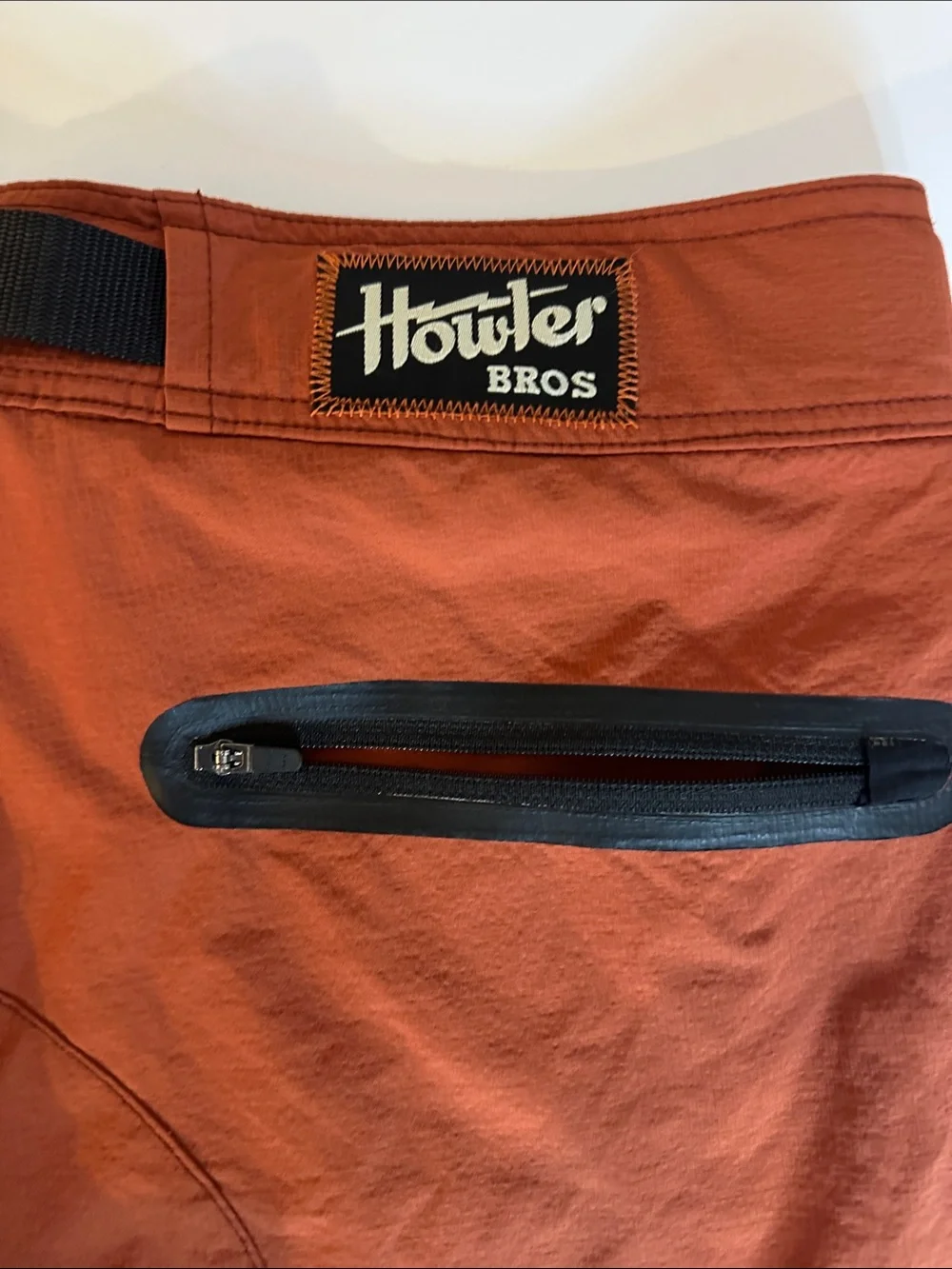 Howler Brothers Men’s Rust Orange Hybrid Shorts